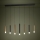 Eglo - LED Stmívatelný lustr na lanku 7xLED/3,1W/230V 3000K antracit/zlatá