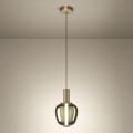 Eglo - LED Stmívatelný lustr na lanku LED/5,5W/230V + LED/1,6W 2200-6500K pr. 21 cm zlatá