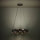 Eglo - LED Stmívatelný lustr na lanku LED/72W/230V 3000K černá/zlatá