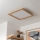 Eglo - LED Stmívatelný panel SALOBRENA-TW WOOD LED/32,5W/230V 2700-6500K 64x64 cm hnědá + dálkové ovládání
