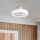 Eglo - LED Stmívatelný stropní ventilátor LED/25,5W/230V bílá 2700-6500K + dálkové ovládání