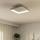 Eglo - LED Stmívatené stropní svítidlo LORETELLO LED/12W/230V bílá + dálkové ovládání