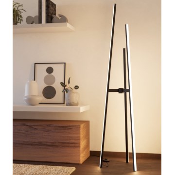 Eglo - LED Stojací lampa LED/30W/230V černá