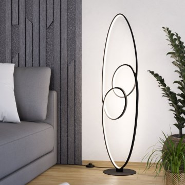 Eglo - LED Stojací lampa LED/38W/230V 3000K černá