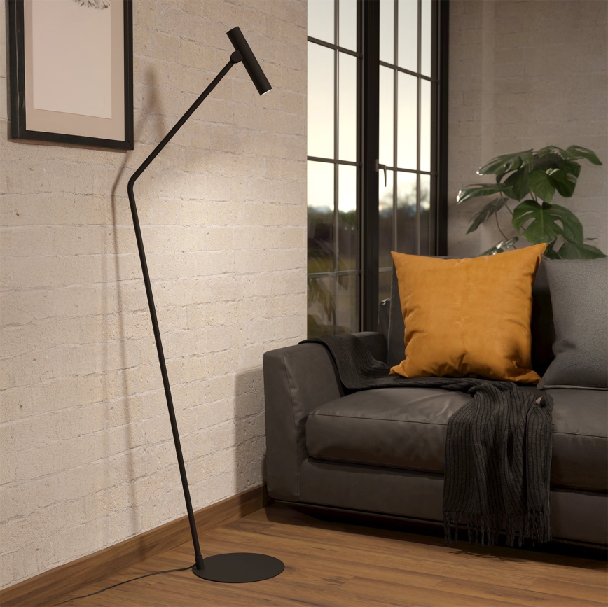 Eglo - LED Stojací lampa LED/5W/230V 3000K černá
