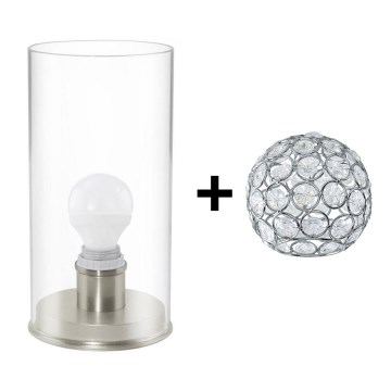 Eglo - LED Stolní lampa MY CHOICE 1xE14/4W/230V matný chrom