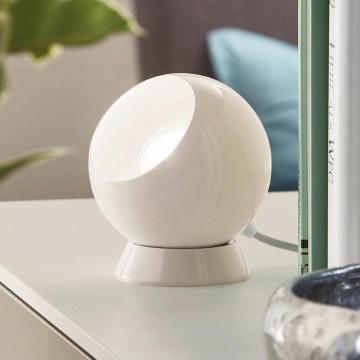 Eglo - LED Stolní/nástěnná lampa 1xGU10/2,8W/230V bílá