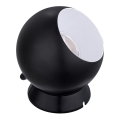 Eglo - LED Stolní/nástěnná lampa 1xGU10/2,8W/230V černá