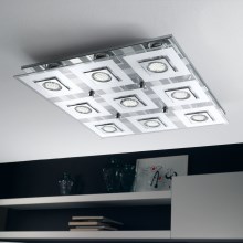 Eglo - LED stropní svítidlo 9xGU10/3W/230V