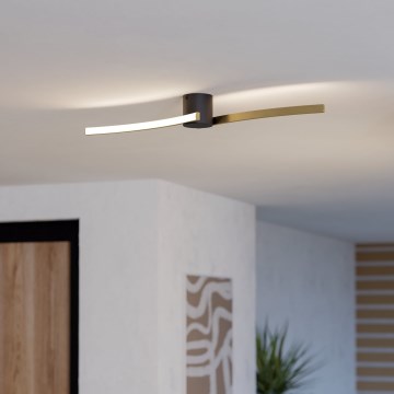 Eglo - LED Stropní svítidlo LED/12W/230V 4000K zlatá