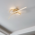 Eglo - LED Stropní svítidlo LED/20,5W/230V hnědá
