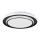 Eglo - LED Stropní svítidlo LED/24W/230V 2700/4000/6500K pr. 40 cm černá