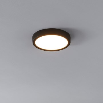 Eglo - LED Stropní svítidlo se senzorem LED/17W/230V 3000K černá