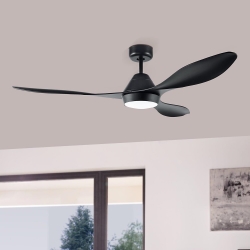 Eglo - LED Stropní ventilátor LED/18W/230V + DO