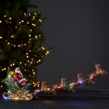 Eglo - LED Vánoční dekorace 15xLED/0,03W/3xAAA