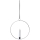 Eglo - LED Vánoční dekorace  1xLED/0,06W/1xAA stříbrná
