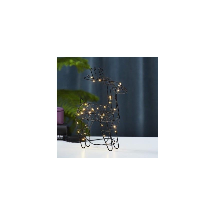Eglo - LED Vánoční dekorace 40xLED/0,06W/3xAA