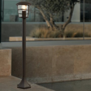 Eglo - LED Venkovní lampa 1xE27/8,5W/230V IP44 černá
