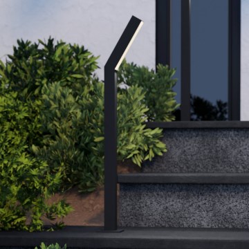 Eglo - LED Venkovní lampa 2xLED/4,5W/230V IP44 černá