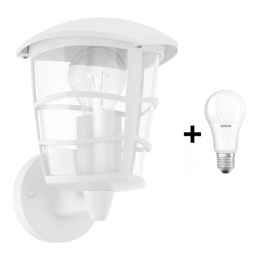 Eglo - LED Venkovní nástěnné svítidlo 1xE27/8,5W/230V IP44