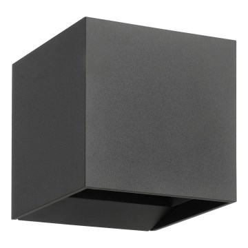 Eglo - LED Venkovní nástěnné svítidlo 2xLED/2,8W/230V IP54 antracit