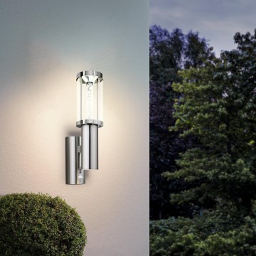 Eglo - LED venkovní osvětlení s čidlem 1xGU10/3W + LED/3,7W IP44