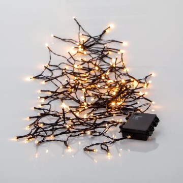 Eglo - LED Venkovní   řetěz 160xLED 11,2 m teplá bílá IP44
