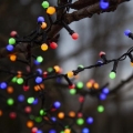 Eglo - LED Venkovní  řetěz 300xLED/8 funkcí 11m IP44 multicolor