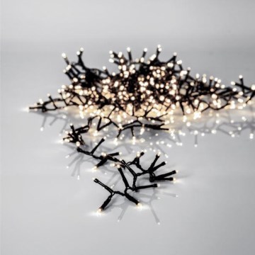 Eglo - LED Venkovní vánoční řetěz 1200xLED 25m IP44 teplá bílá