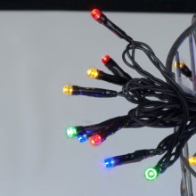 Eglo - LED Venkovní vánoční řetěz 160xLED 26m IP44 multicolor