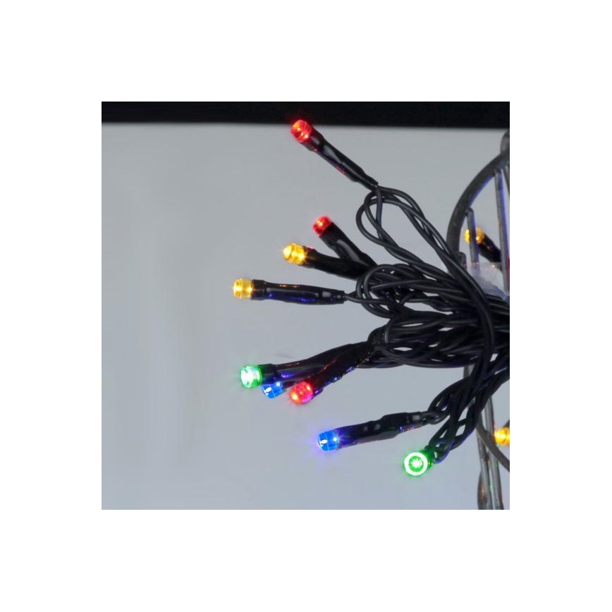 Eglo - LED Venkovní vánoční řetěz 160xLED 26m IP44 multicolor