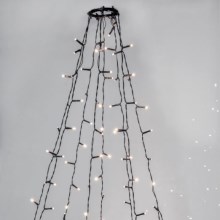 Eglo - LED Venkovní vánoční řetěz 360xLED 1,96m IP44 teplá bílá