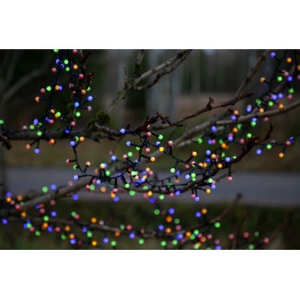 Eglo 472-53 - LED Venkovní vánoční řetěz BERRY MINI 700xLED/8 funkcí 14m multicolor IP44
