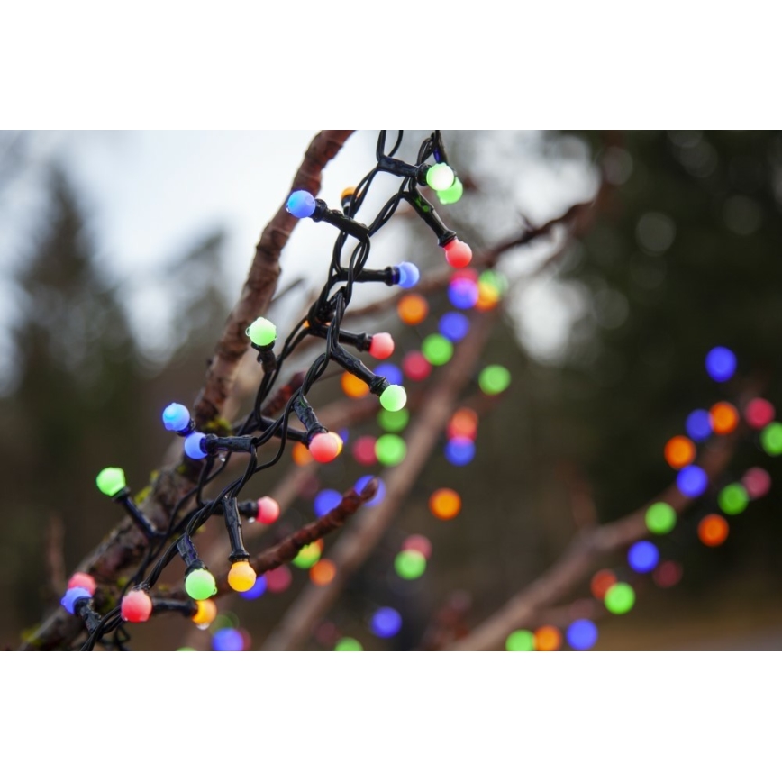 Eglo 472-53 - LED Venkovní vánoční řetěz BERRY MINI 700xLED/8 funkcí 14m multicolor IP44