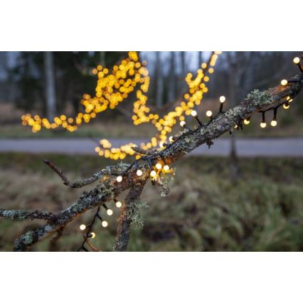 Eglo - LED Venkovní vánoční řetěz 700xLED/8 funkcí 19m IP44 teplá bílá