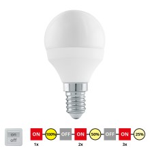 EGLO - LED Žárovka stmívatelná E14/6W/230V 3000K