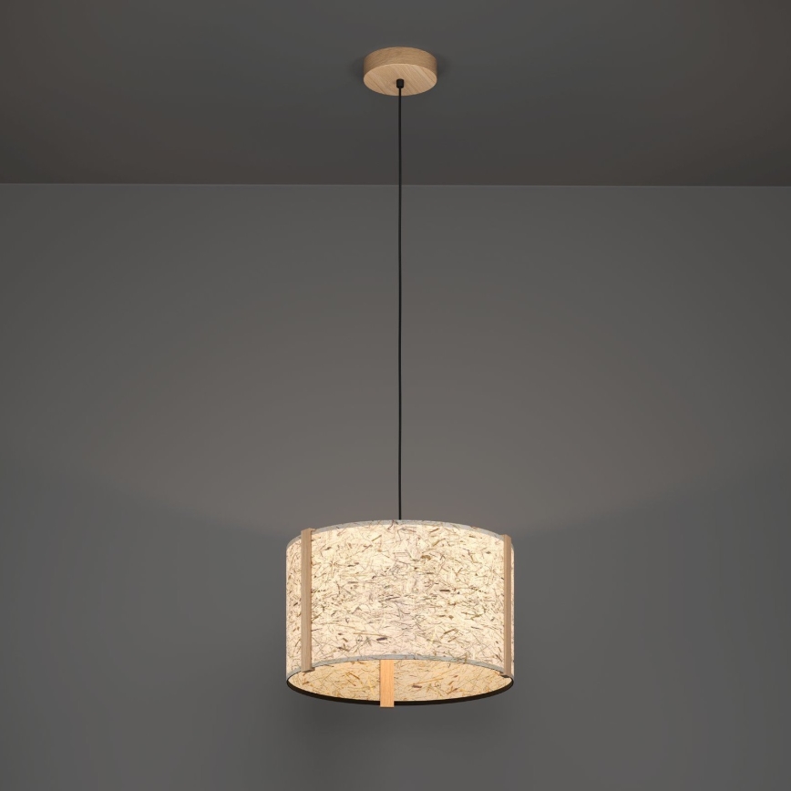 Eglo - Lustr na lanku 1xE27/25W/230V béžová