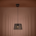 Eglo - Lustr na lanku 1xE27/40W/230V černá