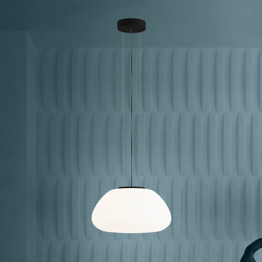 Eglo - Lustr na lanku 1xE27/40W/230V černá