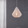Eglo - Lustr na lanku 1xE27/40W/230V pr. 33,5 cm bílá