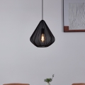Eglo - Lustr na lanku 1xE27/40W/230V pr. 33,5 cm černá