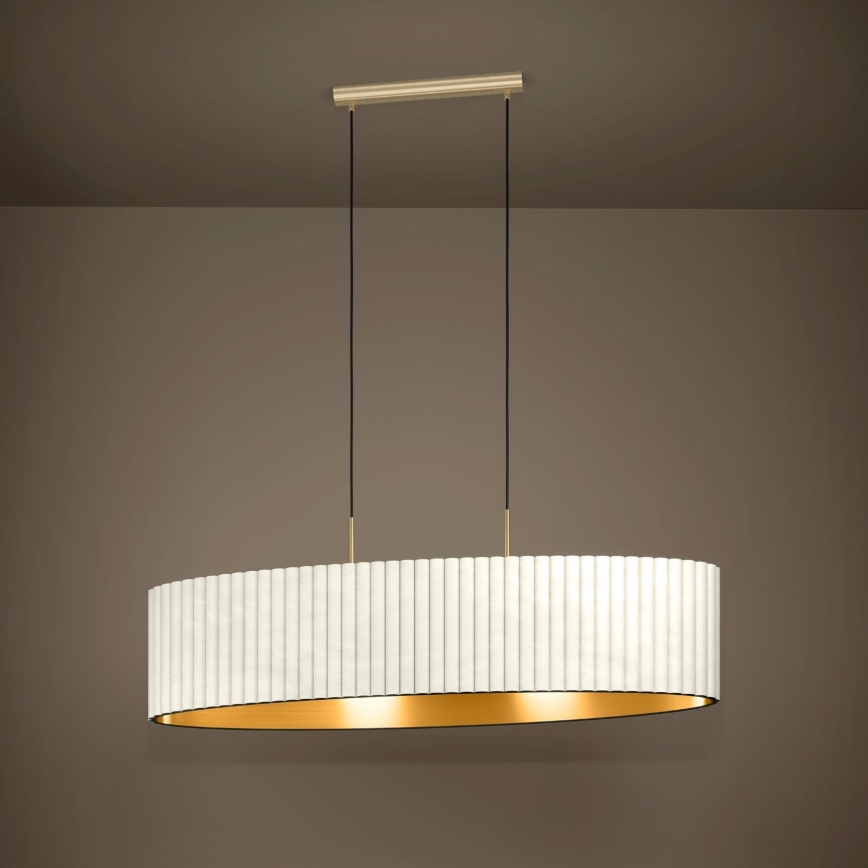 Eglo - Lustr na lanku 2xE27/40W/230V bílá