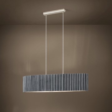 Eglo - Lustr na lanku 2xE27/40W/230V šedá