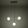 Eglo - Lustr na lanku 3xE14/40W/230V zlatá/černá