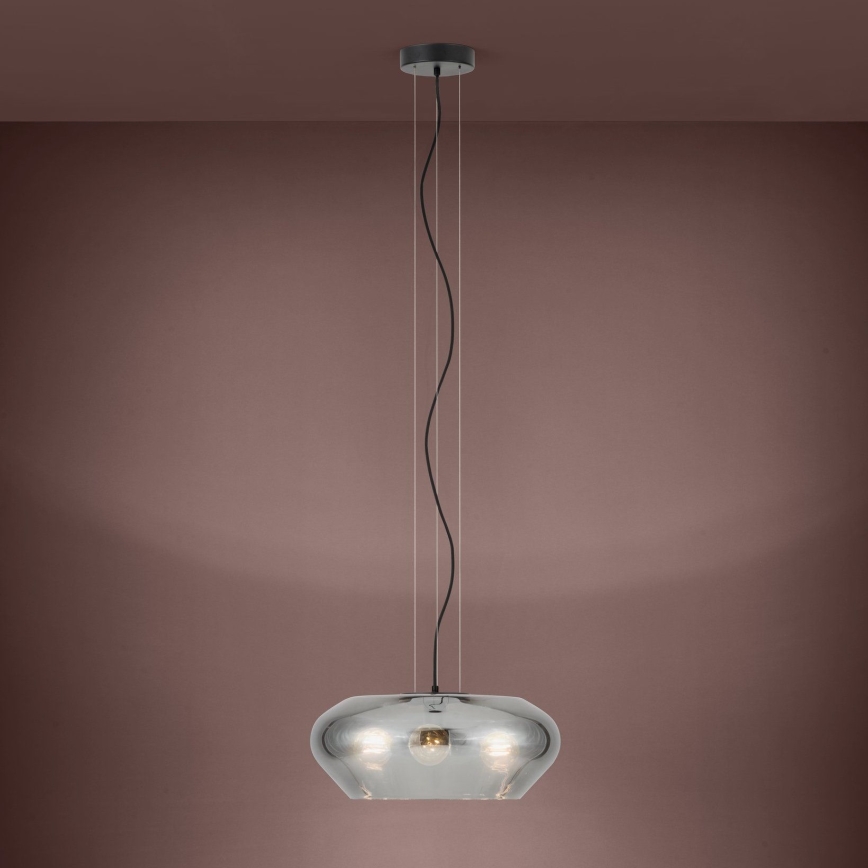 Eglo - Lustr na lanku 3xE27/20W/230V