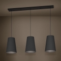 Eglo - Lustr na lanku 3xE27/40W/230V černá