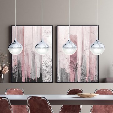 Eglo - Lustr na lanku 4xE14/25W/230V