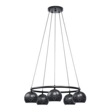 Eglo - Lustr na lanku 5xE14/40W/230V