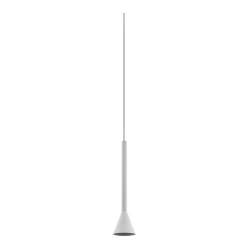Eglo - Lustr na lanku do lištového systému 1xGU10/8W/230V bílá