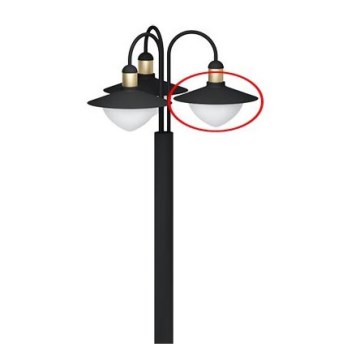 Eglo - Náhradní sklo k lampě a nástěnnému svítidlu SIRMIONE pr. 19 cm